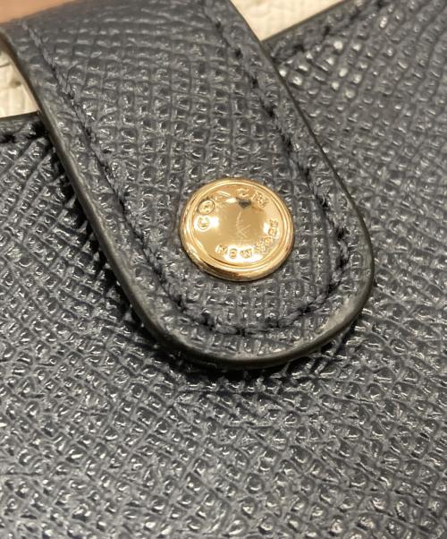 COACH（コーチ）COACH (コーチ) 財布 ネイビーの古着・服飾アイテム