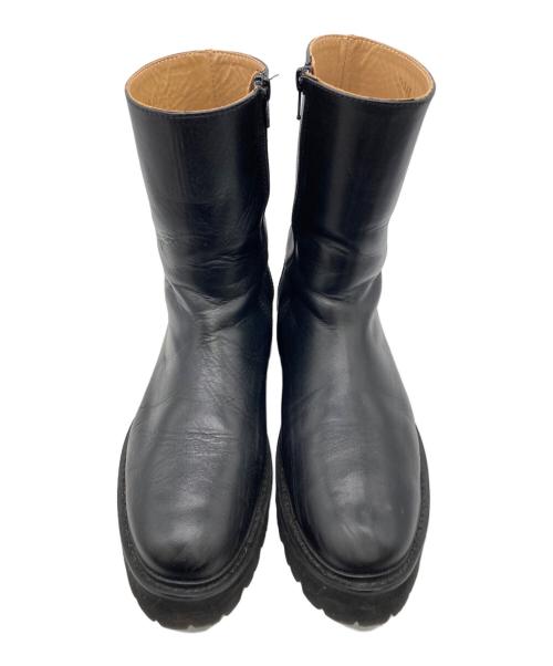 Caminando（カミナンド）Caminando (カミナンド) ミドルブーツ ブラック サイズ:9の古着・服飾アイテム