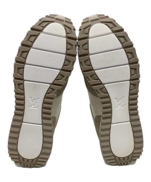 LOUIS VUITTON（ルイ ヴィトン）LOUIS VUITTON (ルイ ヴィトン) スニーカー イエロー×グレー サイズ:7 1/2の古着・服飾アイテム