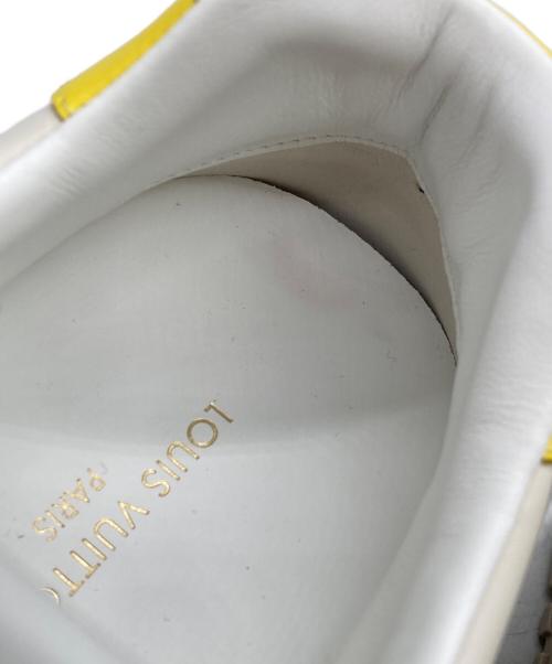 LOUIS VUITTON（ルイ ヴィトン）LOUIS VUITTON (ルイ ヴィトン) スニーカー イエロー×グレー サイズ:7 1/2の古着・服飾アイテム