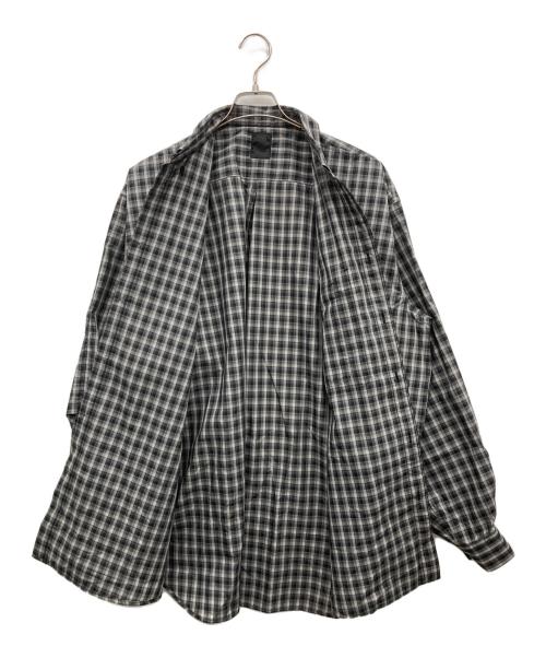 DAIWA PIER39（ダイワ ピア39）DAIWA PIER39 (ダイワ ピア39) テック ボタンダウンシャツ ブラック サイズ:Lの古着・服飾アイテム