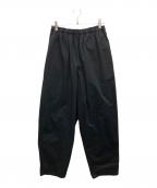 FreshServiceフレッシュサービス）の古着「FIREPLOOF FLEECE EASY PANTS」｜ブラック