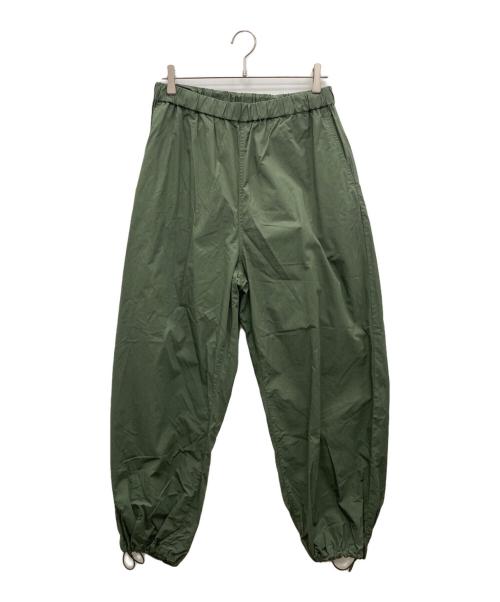 FreshService（フレッシュサービス）FreshService (フレッシュサービス) オーバーパンツ オリーブ サイズ:フリーの古着・服飾アイテム