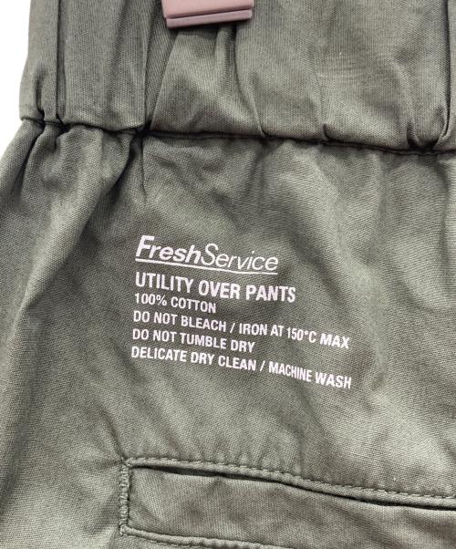FreshService（フレッシュサービス）FreshService (フレッシュサービス) オーバーパンツ オリーブ サイズ:フリーの古着・服飾アイテム