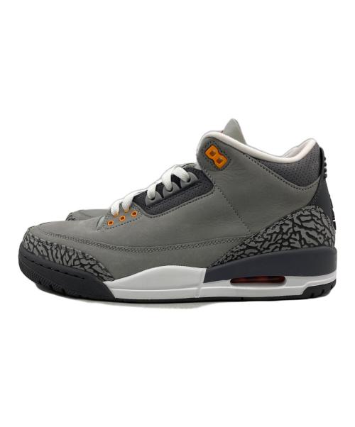 NIKE（ナイキ）NIKE (ナイキ) AIR JORDAN3 retro グレー サイズ:28.0の古着・服飾アイテム