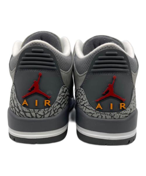 NIKE（ナイキ）NIKE (ナイキ) AIR JORDAN3 retro グレー サイズ:28.0の古着・服飾アイテム