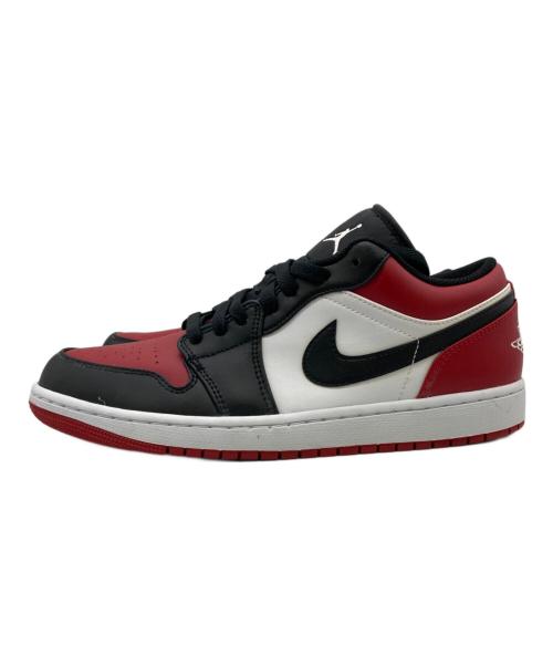NIKE（ナイキ）NIKE (ナイキ) AIR JORDAN1 LOW レッド×ブラック サイズ:28.0の古着・服飾アイテム