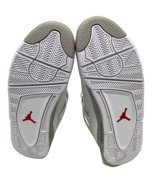 NIKE（ナイキ）NIKE (ナイキ) AIR JORDAN4 retro ホワイト サイズ:28.0の古着・服飾アイテム