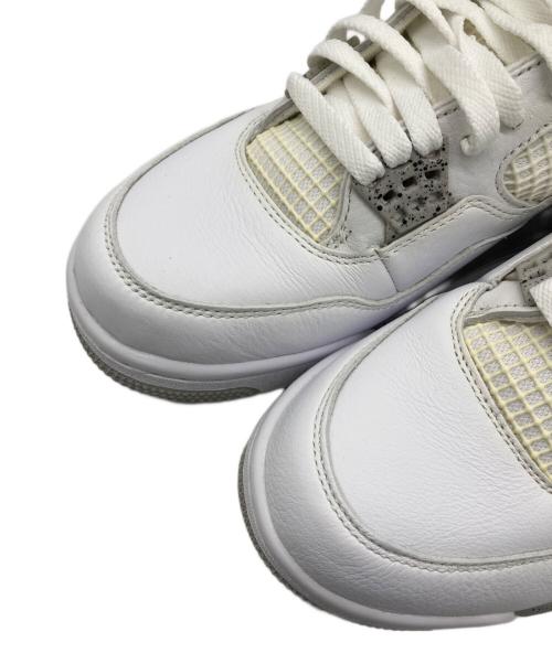 NIKE（ナイキ）NIKE (ナイキ) AIR JORDAN4 retro ホワイト サイズ:28.0の古着・服飾アイテム