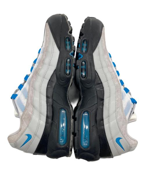 NIKE（ナイキ）NIKE (ナイキ) AIR MAX95 ホワイト×ブルー サイズ:28.0の古着・服飾アイテム
