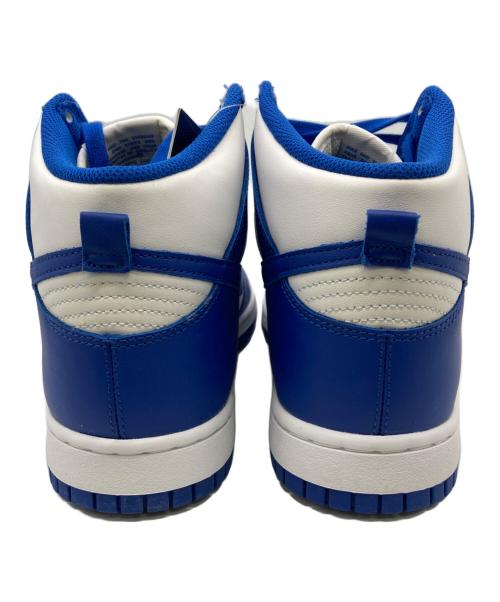 NIKE（ナイキ）NIKE (ナイキ) DUNK HI retro ホワイト×ブルー サイズ:28.0の古着・服飾アイテム