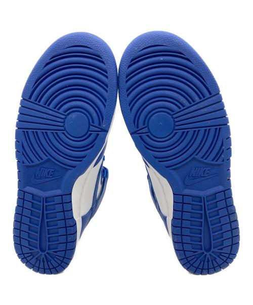 NIKE（ナイキ）NIKE (ナイキ) DUNK HI retro ホワイト×ブルー サイズ:28.0の古着・服飾アイテム