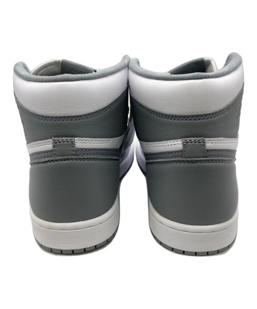 NIKE（ナイキ）NIKE (ナイキ) AIR JORDAN 1 RETRO high og ホワイト×グレー サイズ:28.5の古着・服飾アイテム