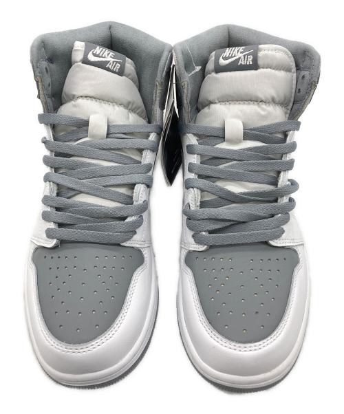 NIKE（ナイキ）NIKE (ナイキ) AIR JORDAN 1 RETRO high og ホワイト×グレー サイズ:28.5の古着・服飾アイテム