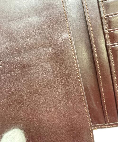 Whitehouse Cox（ホワイトハウスコックス）Whitehouse Cox (ホワイトハウスコックス) 長財布 ブラウンの古着・服飾アイテム