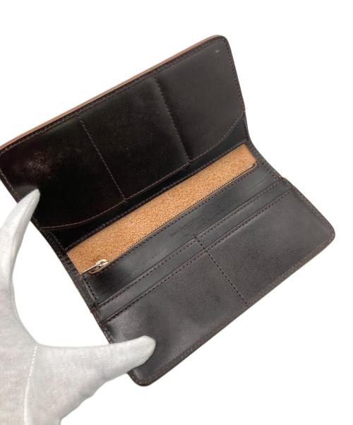 PORTER（ポーター）PORTER (ポーター) カジノ　ロングウォレット ダークブラウンの古着・服飾アイテム