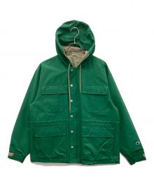 Champion（チャンピオン）の古着「マウンテンパーカー」｜グリーン