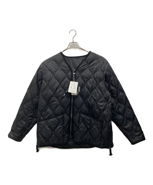 TAION（タイオン）TAION (タイオン) リバーシブルダウンジャケット ブラック サイズ:XLの古着・服飾アイテム