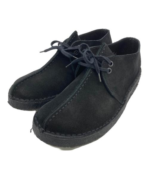 CLARKS（クラークス）CLARKS (クラークス) デザートブーツ ブラック サイズ:25.5の古着・服飾アイテム
