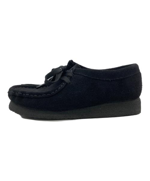 CLARKS（クラークス）CLARKS (クラークス) ワラビーブーツ ブラック サイズ:23.0の古着・服飾アイテム