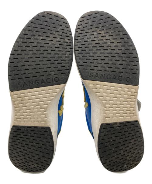 via SANGACIO（ヴィア・サンガチオ）via sangacio (ヴィア・サンガチオ) BLOW BLUE×YELLOW サイズ:26.5の古着・服飾アイテム