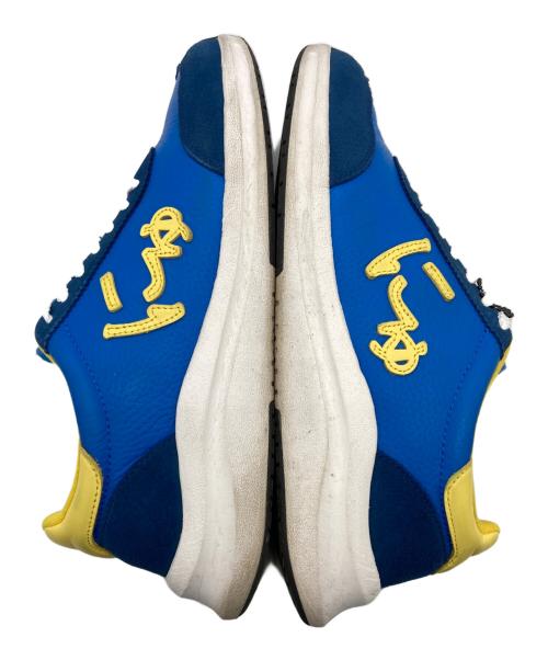 via SANGACIO（ヴィア・サンガチオ）via sangacio (ヴィア・サンガチオ) BLOW BLUE×YELLOW サイズ:26.5の古着・服飾アイテム