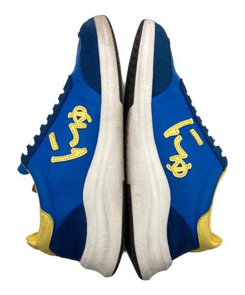 via SANGACIO（ヴィア・サンガチオ）via sangacio (ヴィア・サンガチオ) BLOW BLUE×YELLOW サイズ:26.5の古着・服飾アイテム