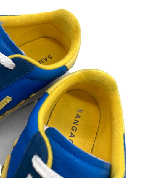 via SANGACIO（ヴィア・サンガチオ）via sangacio (ヴィア・サンガチオ) BLOW BLUE×YELLOW サイズ:26.5の古着・服飾アイテム