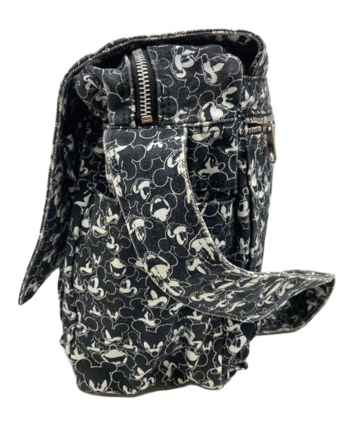 PORTER（ポーター）PORTER (ポーター) BEAMS (ビームス) Disney (ディズニー) ショルダーバッグ ブラック×ホワイトの古着・服飾アイテム