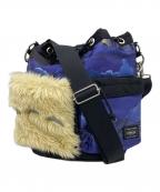 PORTER×My Neighbor Totoroポーター×トナリノトトロ）の古着「2WAYTOOL BAG」｜ブルー