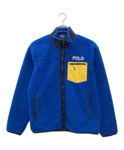 POLO RALPH LAUREN（ポロ・ラルフローレン）POLO RALPH LAUREN (ポロ・ラルフローレン) フリースジャケット ブラック サイズ:Lの古着・服飾アイテム