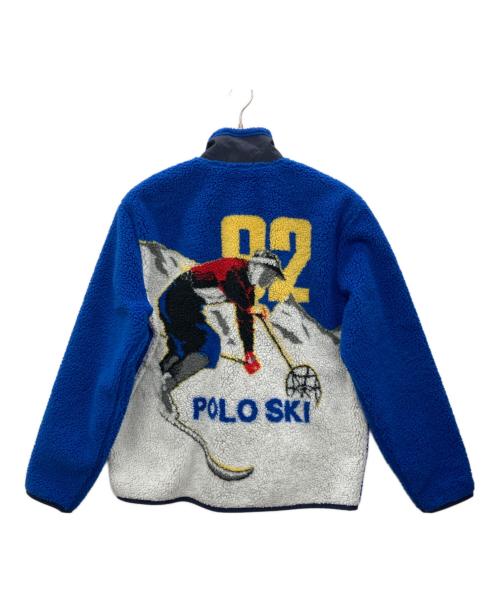 POLO RALPH LAUREN（ポロ・ラルフローレン）POLO RALPH LAUREN (ポロ・ラルフローレン) フリースジャケット ブラック サイズ:Lの古着・服飾アイテム