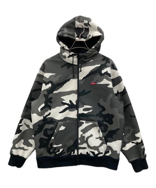 SUPREME（シュプリーム）Supreme (シュプリーム) パーカー グレー×ホワイト サイズ:Mの古着・服飾アイテム