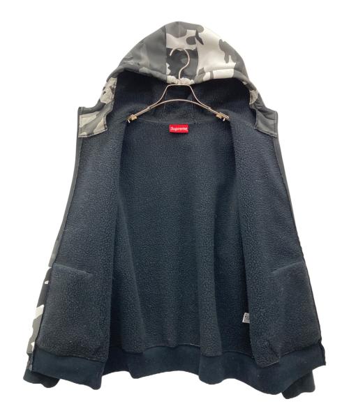 SUPREME（シュプリーム）Supreme (シュプリーム) パーカー グレー×ホワイト サイズ:Mの古着・服飾アイテム