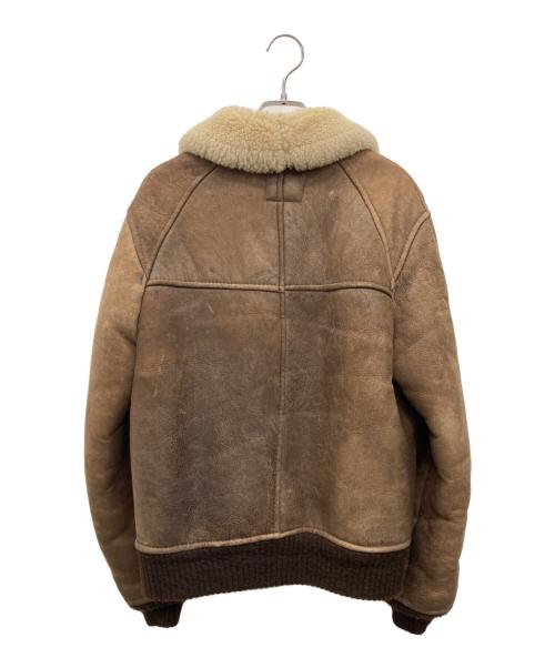 AVIREX（アヴィレックス）AVIREX (アヴィレックス) ムートンジャケット ブラウン サイズ:34の古着・服飾アイテム