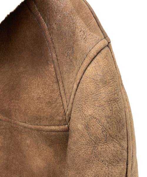 AVIREX（アヴィレックス）AVIREX (アヴィレックス) ムートンジャケット ブラウン サイズ:34の古着・服飾アイテム