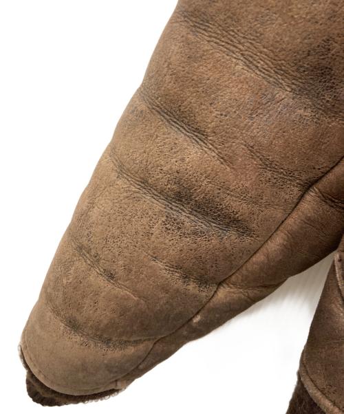 AVIREX（アヴィレックス）AVIREX (アヴィレックス) ムートンジャケット ブラウン サイズ:34の古着・服飾アイテム