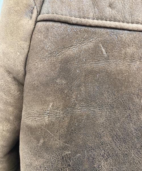 AVIREX（アヴィレックス）AVIREX (アヴィレックス) ムートンジャケット ブラウン サイズ:34の古着・服飾アイテム