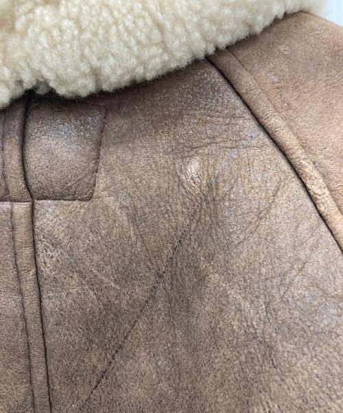 AVIREX（アヴィレックス）AVIREX (アヴィレックス) ムートンジャケット ブラウン サイズ:34の古着・服飾アイテム