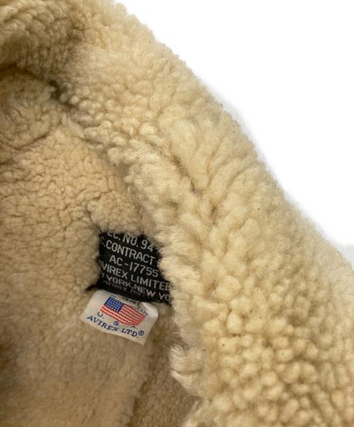 AVIREX（アヴィレックス）AVIREX (アヴィレックス) ムートンジャケット ブラウン サイズ:34の古着・服飾アイテム