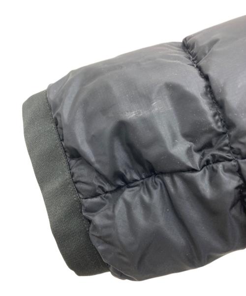 A BATHING APE（ア ベイシング エイプ）A BATHING APE (ア ベイシング エイプ) CANADA GOOSE (カナダグース) CONCEPTS (コンセプツ) クロフトンシャークフーディ ダウンジャケット カーキ×ブラック サイズ:Lの古着・服飾アイテム