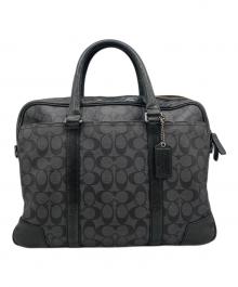 COACH（コーチ）の古着「Bleecker Slim Brief」｜ブラック