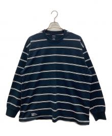 FreshService（フレッシュサービス）の古着「MULTI BORDER L/S TEE」｜ネイビー×ホワイト