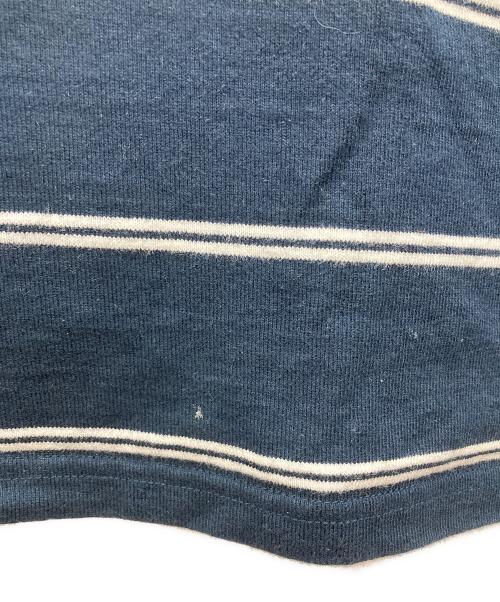 FreshService（フレッシュサービス）FreshService (フレッシュサービス) MULTI BORDER L/S TEE ネイビー×ホワイト サイズ:ワンサイズの古着・服飾アイテム