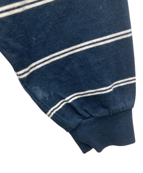 FreshService（フレッシュサービス）FreshService (フレッシュサービス) MULTI BORDER L/S TEE ネイビー×ホワイト サイズ:ワンサイズの古着・服飾アイテム