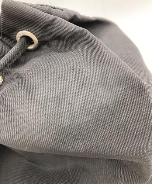 PRADA（プラダ）PRADA (プラダ) 巾着ポーチ ブラックの古着・服飾アイテム