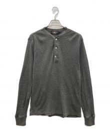 RALPH LAUREN（ラルフローレン）の古着「サーマルカットソー」｜グレー
