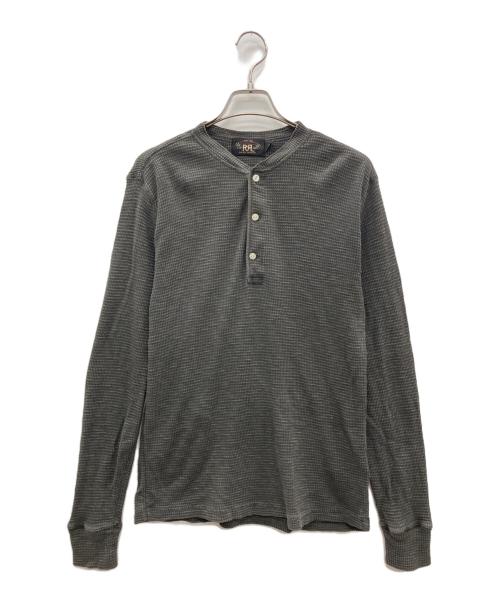 RALPH LAUREN（ラルフローレン）RALPH LAUREN (ラルフローレン) サーマルカットソー グレー サイズ:Mの古着・服飾アイテム