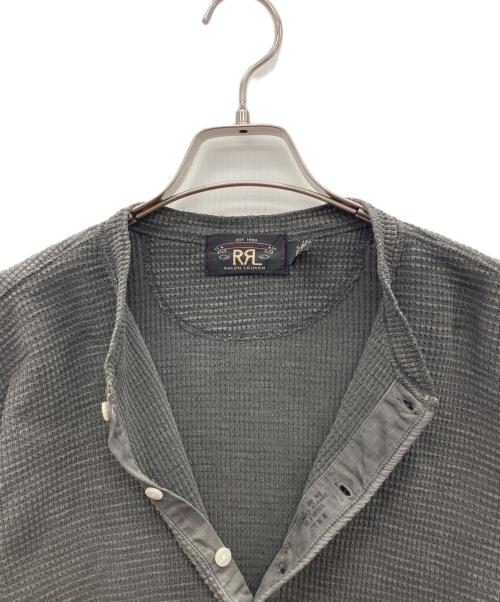RALPH LAUREN（ラルフローレン）RALPH LAUREN (ラルフローレン) サーマルカットソー グレー サイズ:Mの古着・服飾アイテム