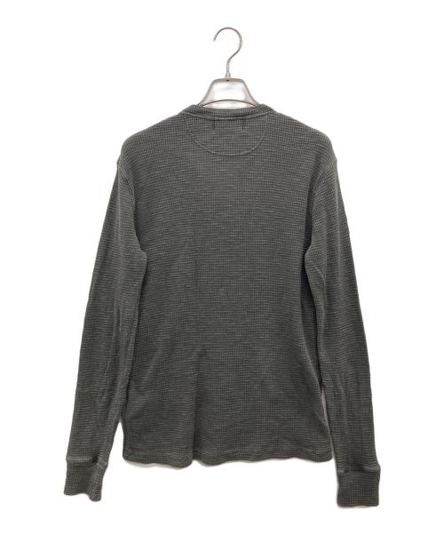 RALPH LAUREN（ラルフローレン）RALPH LAUREN (ラルフローレン) サーマルカットソー グレー サイズ:Mの古着・服飾アイテム